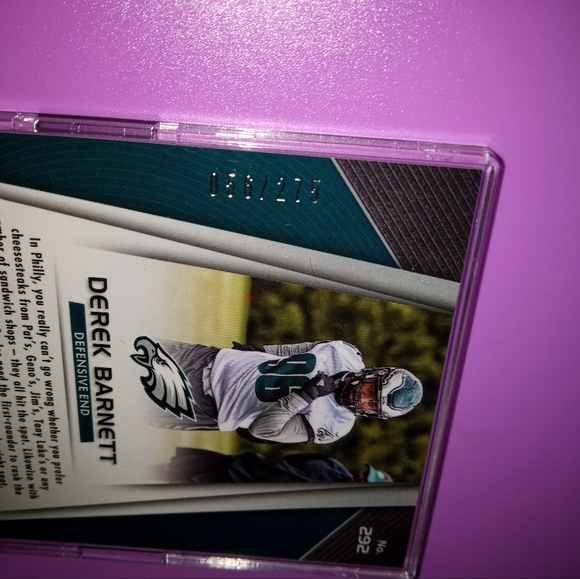 2017 prizm rookies of Derrick Barnnett - Picture 8 of 8